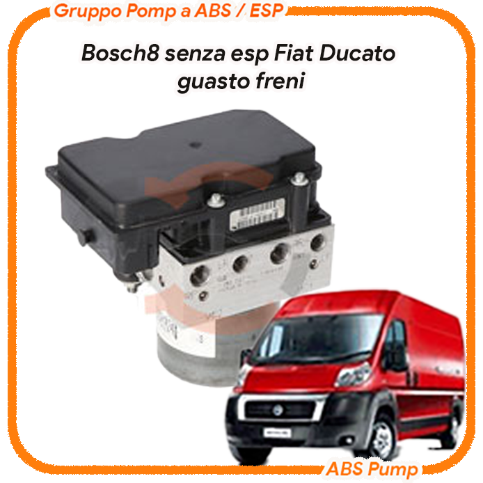 ABS Fiat Ducato III X250 Bosch 8 ABS